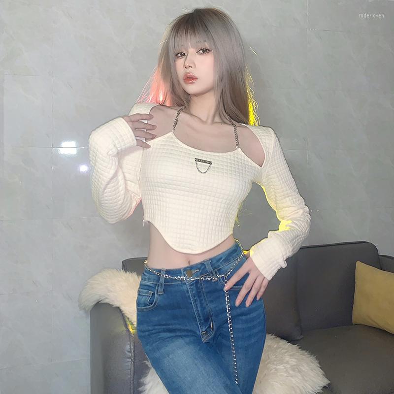 Ethnic Clothing Square Collar Youth Long Sleeves Inner Wear Splicing Pullover Slim-Fit Commute One-Piece Short Midriff-Baring Top T-shirt
Ethnic Clothing Square Collar Youth Long Sleeves Inner Wear Splicing Pullover Slim-Fit Commute One-Piece Short Midriff-Baring Top T-shirt