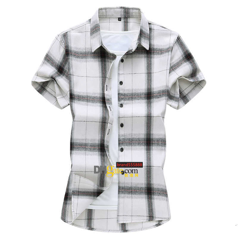 Plus Size 5XL 6XL 7XL Men's Short Sleeve Shirt Summer New Fashion Casual Plaid Male Brand Clothes, Black
Plus Size 5XL 6XL 7XL Men's Short Sleeve Shirt Summer New Fashion Casual Plaid Male Brand Clothes, Black