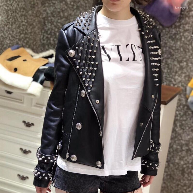 Women' Leather Woman Real Sheepskin Coats 2022 Fashion Natural Coat Female Windbreaker Genuine Long Sleeves Overcoat, Black
Women' Leather Woman Real Sheepskin Coats 2022 Fashion Natural Coat Female Windbreaker Genuine Long Sleeves Overcoat, Black