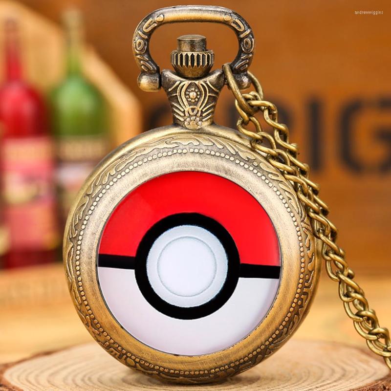 Pocket Watches Retro Bronze Go Cosplay Anime Clock Men Quartz Watch Pendant Game Monster Necklace Chain Jewelry For Fans
Pocket Watches Retro Bronze Go Cosplay Anime Clock Men Quartz Watch Pendant Game Monster Necklace Chain Jewelry For Fans
