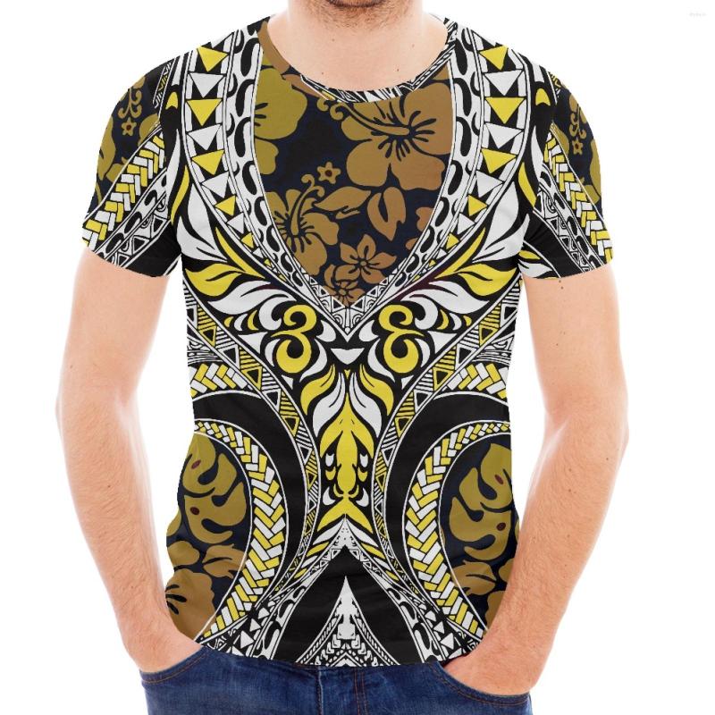 Men's T Shirts Yellow Floral Tattoo Pattern Printed Polynesian Style Round Neck Men's Short Sleeve Slim T-Shirt Spring Summer Styl, Zysfb02619hdz7
Men's T Shirts Yellow Floral Tattoo Pattern Printed Polynesian Style Round Neck Men's Short Sleeve Slim T-Shirt Spring Summer Styl, Zysfb02619hdz7