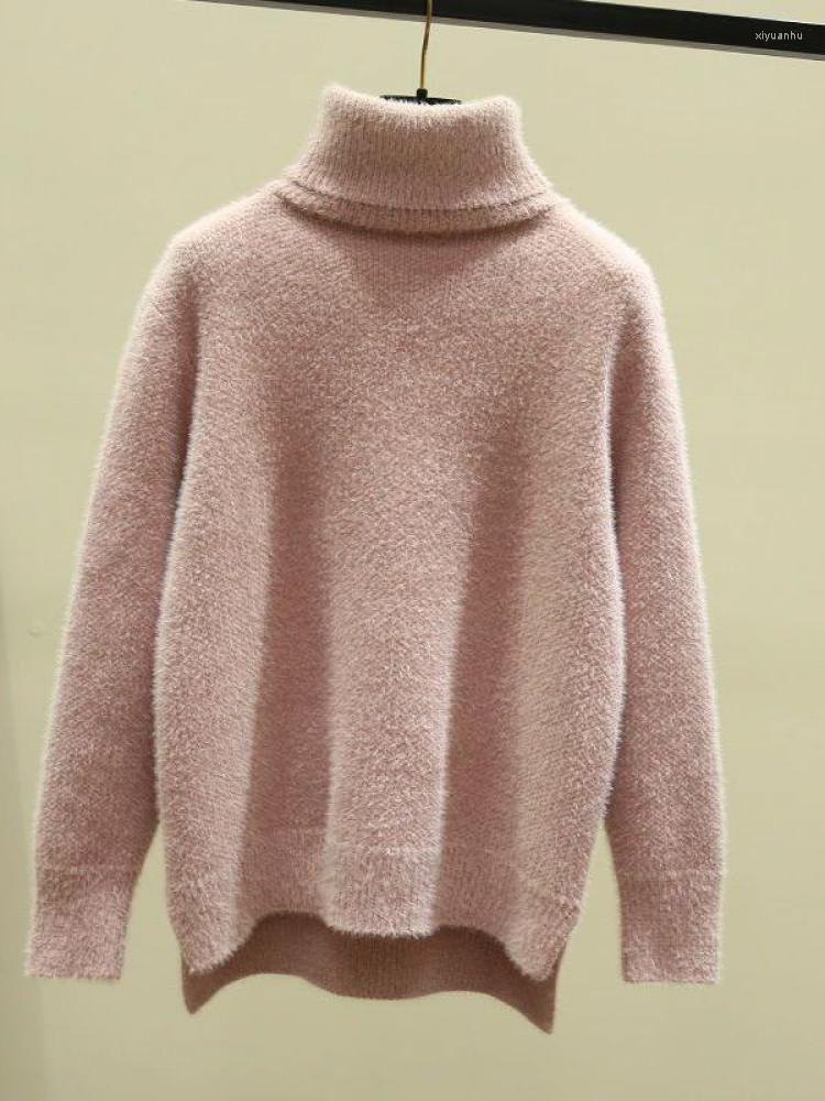 Women' Sweaters Solid Turtleneck Ladies Winter Knit MinkCashmere Sweater Thick Long Sleeve Loose Fleec Tops Simplicity Casual Women Tricot, Green
Women' Sweaters Solid Turtleneck Ladies Winter Knit MinkCashmere Sweater Thick Long Sleeve Loose Fleec Tops Simplicity Casual Women Tricot, Green