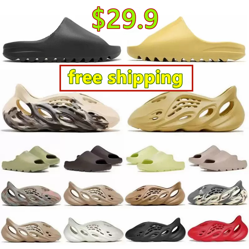 Slippers Foam Slipper Stone Sage Vermilion Sand Grey Moon Greys MX Cream Clay Men Women Slides Bone Pure Earth Brown Soot Flat Beach Sandals without Box, 18
Slippers Foam Slipper Stone Sage Vermilion Sand Grey Moon Greys MX Cream Clay Men Women Slides Bone Pure Earth Brown Soot Flat Beach Sandals without Box, 18