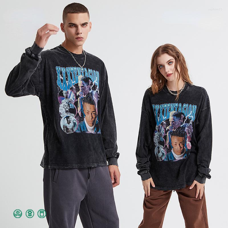 Men's T Shirts ACTIONTUBE Men's Wear Rap Singers Digital Print Long Sleeve T-shirt Dark High Street Direct Spray Undercoat, Black
Men's T Shirts ACTIONTUBE Men's Wear Rap Singers Digital Print Long Sleeve T-shirt Dark High Street Direct Spray Undercoat, Black