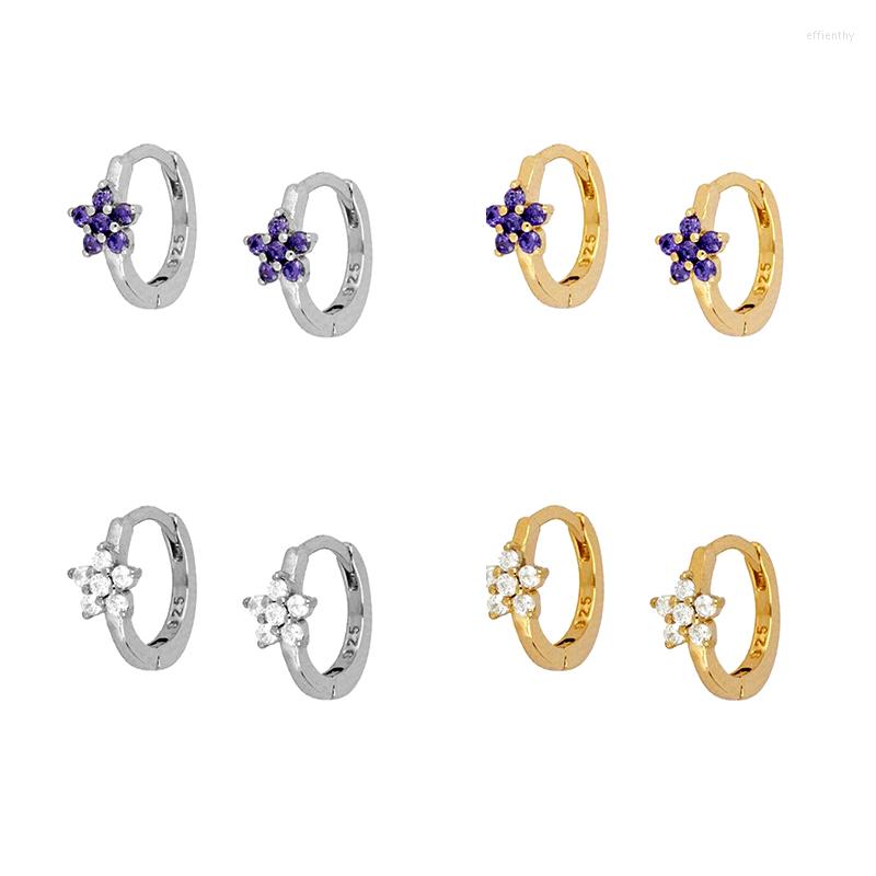 Hoop Earrings 925 Silver Ear Buckle Star Flowers For Women Luxurious Purple Crystal Earring Wedding Anniversary Party Jewelry
Hoop Earrings 925 Silver Ear Buckle Star Flowers For Women Luxurious Purple Crystal Earring Wedding Anniversary Party Jewelry