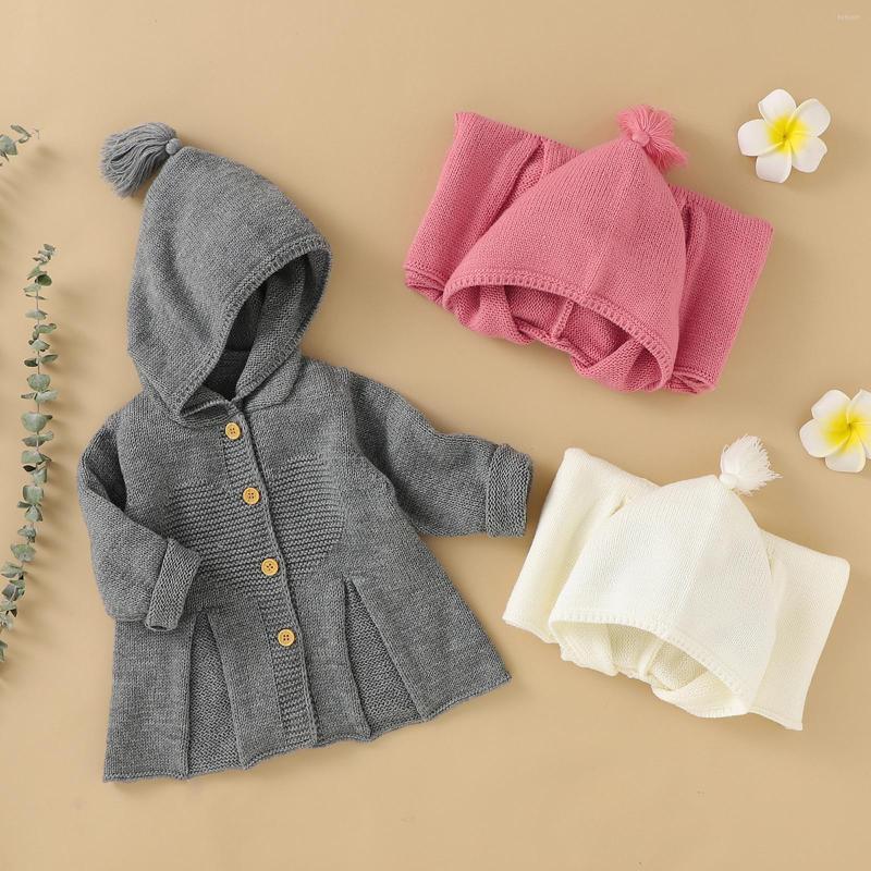 Jackets FOCUSNORM 3 Colors Infant Baby Boys Girls Knitting Sweater Coats Solid Color Long Sleeve Single Breasted Hooded Tops 0-24M, Gray
Jackets FOCUSNORM 3 Colors Infant Baby Boys Girls Knitting Sweater Coats Solid Color Long Sleeve Single Breasted Hooded Tops 0-24M, Gray