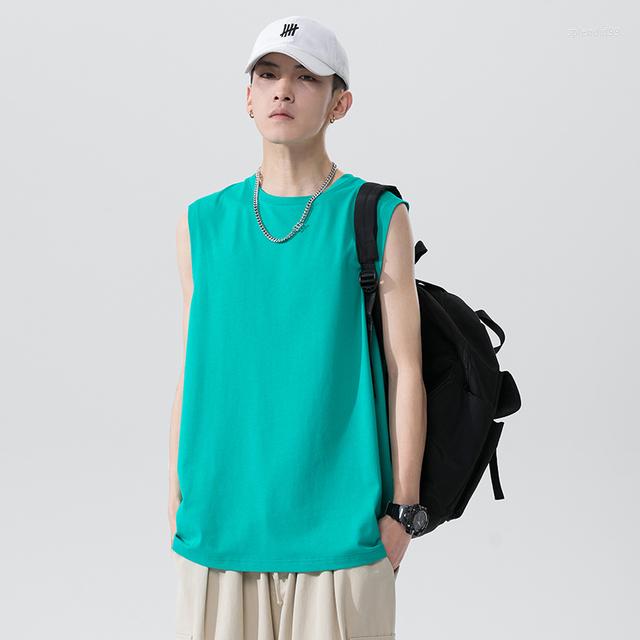 Men's Suits 1011 Model 2022 Mannen Katoenen Tank Top Workout Bodybuilding Mouwloze Sportkleding Effen Kleur, 1014
Men's Suits 1011 Model 2022 Mannen Katoenen Tank Top Workout Bodybuilding Mouwloze Sportkleding Effen Kleur, 1014