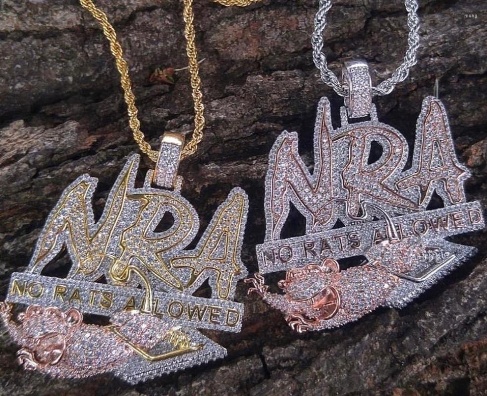 Choker No Rats Allowed Hip Hop Men Pendant Necklace Two Tone Rose Gold Color Paved Cubic Zirconia CZ Rock Male Jewelry
Choker No Rats Allowed Hip Hop Men Pendant Necklace Two Tone Rose Gold Color Paved Cubic Zirconia CZ Rock Male Jewelry