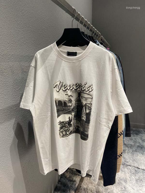 Men's T Shirts 2022 Luxury Venezia Printed Women Men Tees Hiphop Casual Cotton Shirt, Black
Men's T Shirts 2022 Luxury Venezia Printed Women Men Tees Hiphop Casual Cotton Shirt, Black