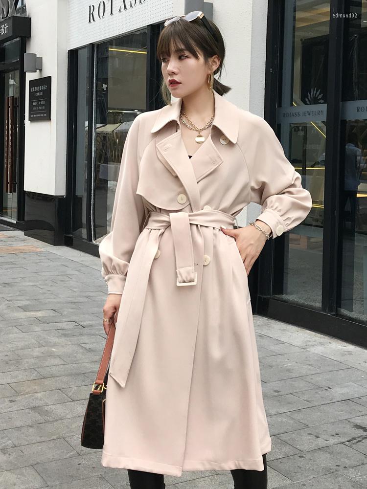 Women' Trench Coats Windbreaker Women' Medium Long Small High-end British Style 2022 Autumn Temperament Lace Up Skirt Over Knee Coat, Apricot
Women' Trench Coats Windbreaker Women' Medium Long Small High-end British Style 2022 Autumn Temperament Lace Up Skirt Over Knee Coat, Apricot