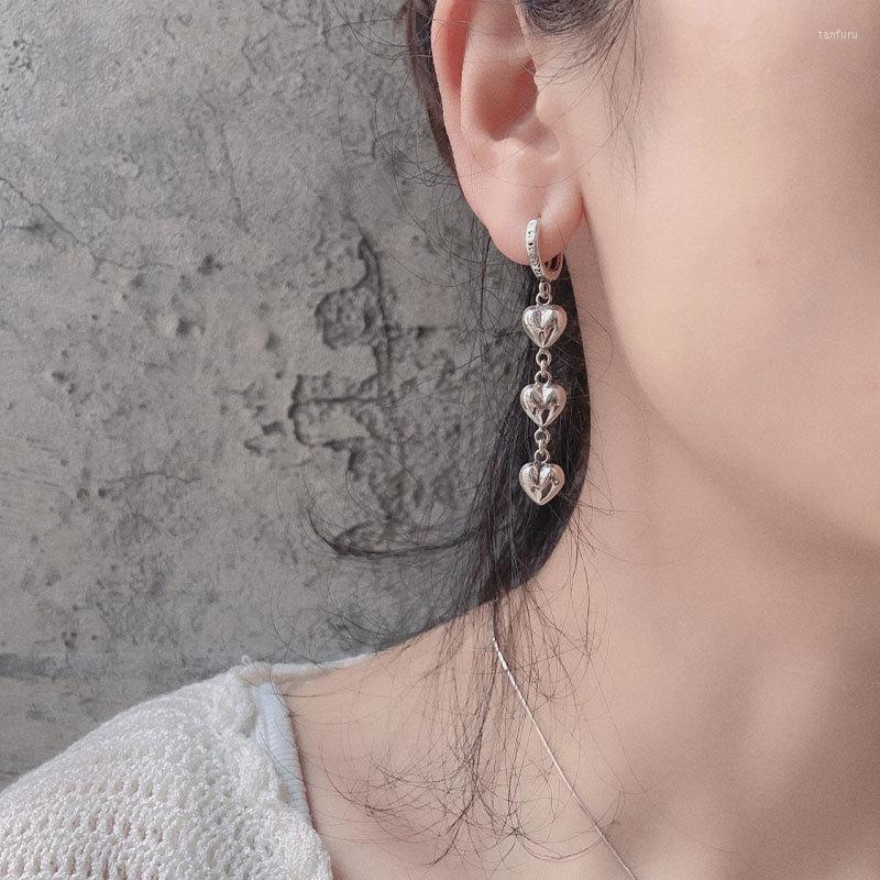 Dangle Earrings 925 Silver Needle Long Tassel Earring Retro Fashion Temperament Creative Peach Heart Ear Buckle Trend For Women Fine Jewelry
Dangle Earrings 925 Silver Needle Long Tassel Earring Retro Fashion Temperament Creative Peach Heart Ear Buckle Trend For Women Fine Jewelry