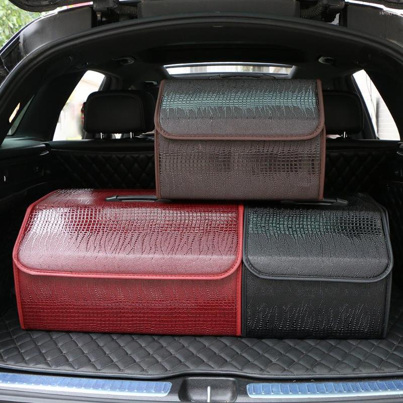 Car Organizer Collapsible Storage Box Crocodile Grain Leather For Trunk Auto Tidying Bag WatertightCarCar
Car Organizer Collapsible Storage Box Crocodile Grain Leather For Trunk Auto Tidying Bag WatertightCarCar