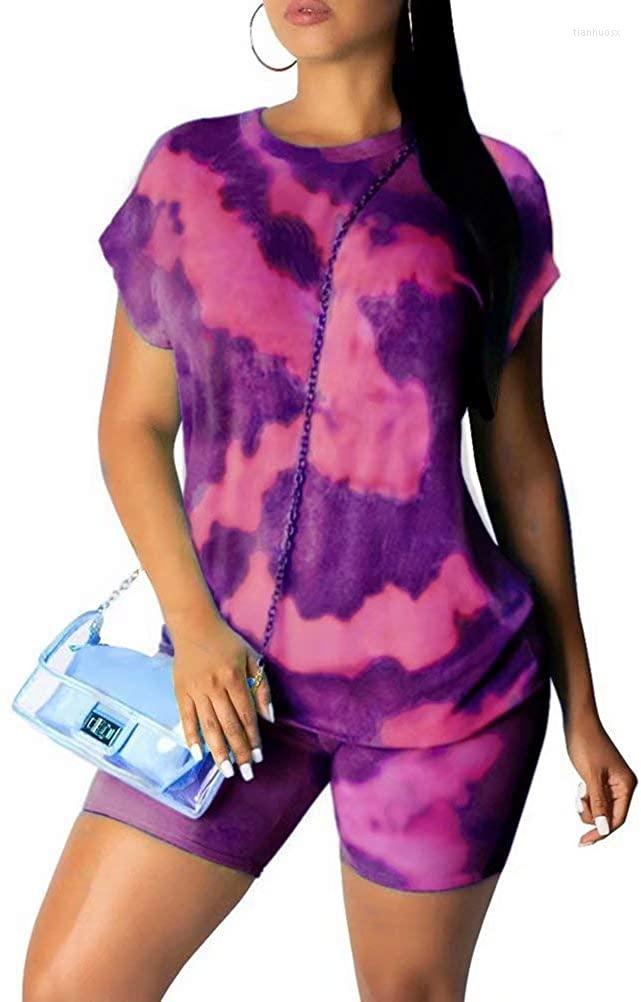 Running Sets Colorful Tie Dye Sportswear For Women Summer Set Tracksuit Short Sleeve O-Neck Tops Shorts Gym Fitness Clothing, Blue
Running Sets Colorful Tie Dye Sportswear For Women Summer Set Tracksuit Short Sleeve O-Neck Tops Shorts Gym Fitness Clothing, Blue