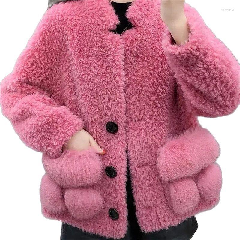 Women' Fur Casaco Feminino Fashion Women' Imitation Sheep Shearling Jacket 2022 Short Stand Collar Hairy Warm Autumn Winter Coat, Orange
Women' Fur Casaco Feminino Fashion Women' Imitation Sheep Shearling Jacket 2022 Short Stand Collar Hairy Warm Autumn Winter Coat, Orange