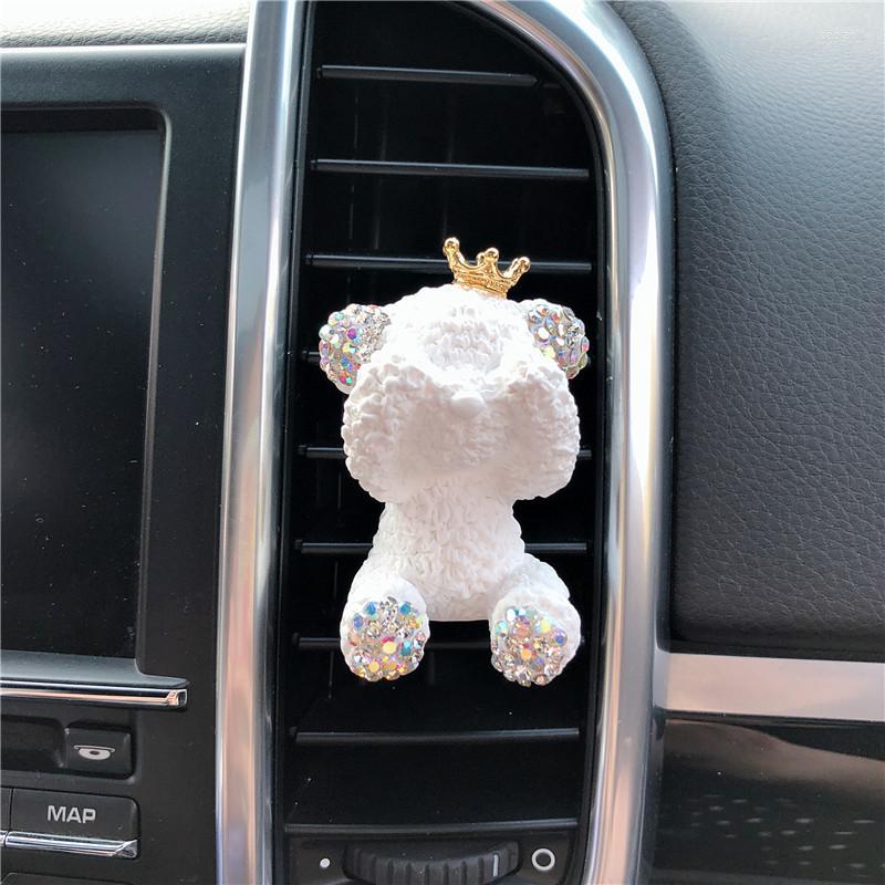 Interior Decorations Car Air Outlet Perfume Clip Creative Diamond-studded Teddy Bear Conditioning
Interior Decorations Car Air Outlet Perfume Clip Creative Diamond-studded Teddy Bear Conditioning