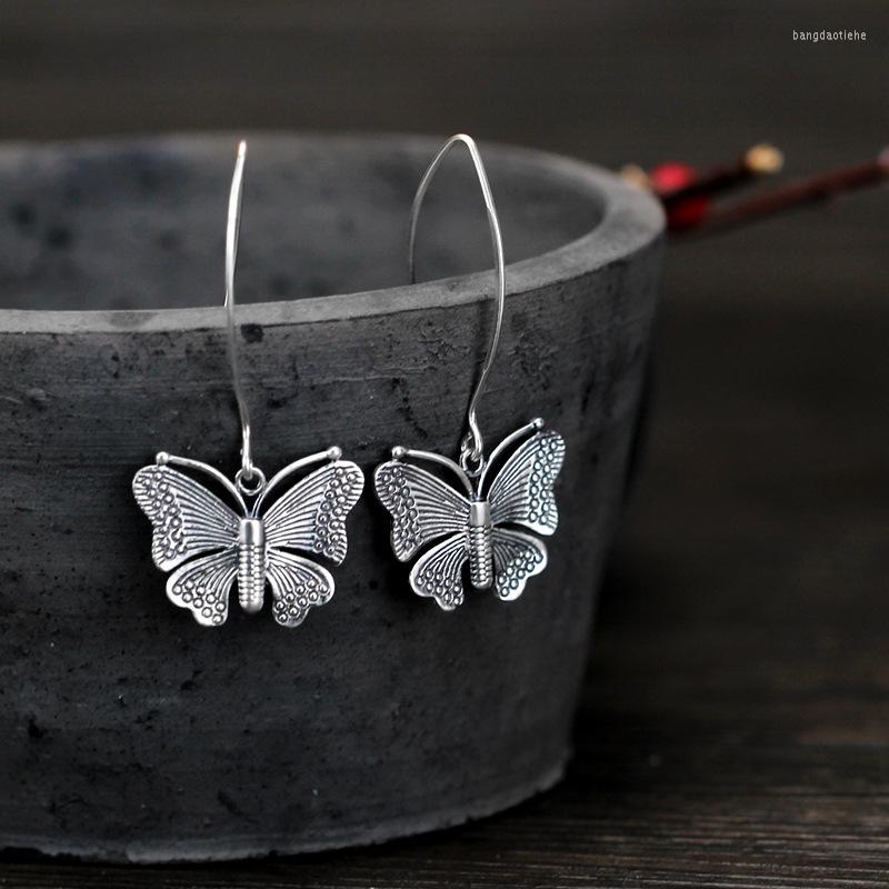 Chains Thailand Chiang Mai Thai Silver Butterfly Earrings Women's Retro Style 99 Sterling Tassel Exaggerated Ear Studs
Chains Thailand Chiang Mai Thai Silver Butterfly Earrings Women's Retro Style 99 Sterling Tassel Exaggerated Ear Studs