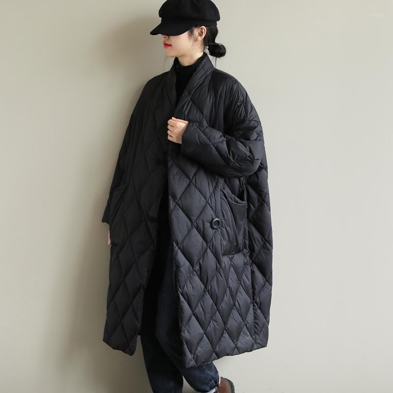 Women's Trench Coats Winter Coat Women Light Cotton Jacket For Mid-long Parkas Femme Padded Jackets Outerwear Loose Abrigos Mujer Invierno, Black
Women's Trench Coats Winter Coat Women Light Cotton Jacket For Mid-long Parkas Femme Padded Jackets Outerwear Loose Abrigos Mujer Invierno, Black