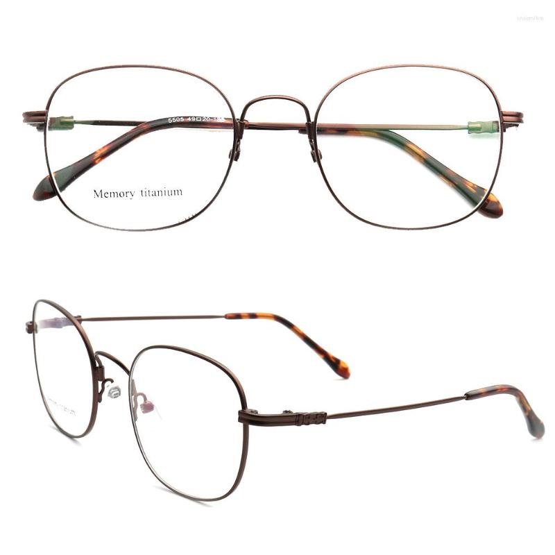 Sunglasses Frames Flexible Men Memory Metal Eyeglass Women Optical Glasses Prescription Eyewear Classic Round Spectacles Gold Brown
Sunglasses Frames Flexible Men Memory Metal Eyeglass Women Optical Glasses Prescription Eyewear Classic Round Spectacles Gold Brown