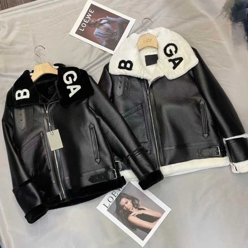 Bb designer jacket women leather coat fur collar cardigan shirt blacg embroidery punk jackets women fashion trench coats, White
Bb designer jacket women leather coat fur collar cardigan shirt blacg embroidery punk jackets women fashion trench coats, White