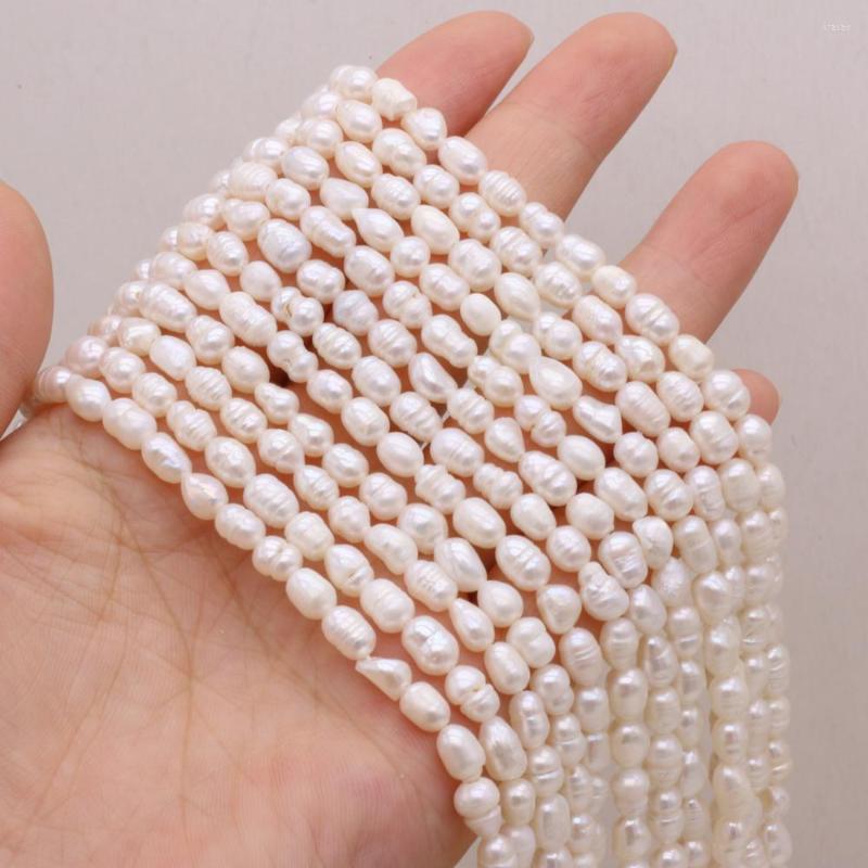 Beads Top Quality Natural Freshwater Pearl Rice White Loose Pearls For DIY Charm Bracelet Necklace Jewelry Accessories Making
Beads Top Quality Natural Freshwater Pearl Rice White Loose Pearls For DIY Charm Bracelet Necklace Jewelry Accessories Making