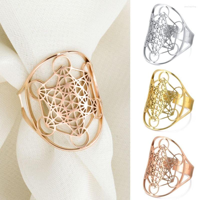 Cluster Rings Women Stainless Steel Adjustable Kabbalists Metatron Ring Geometric Angel
Cluster Rings Women Stainless Steel Adjustable Kabbalists Metatron Ring Geometric Angel