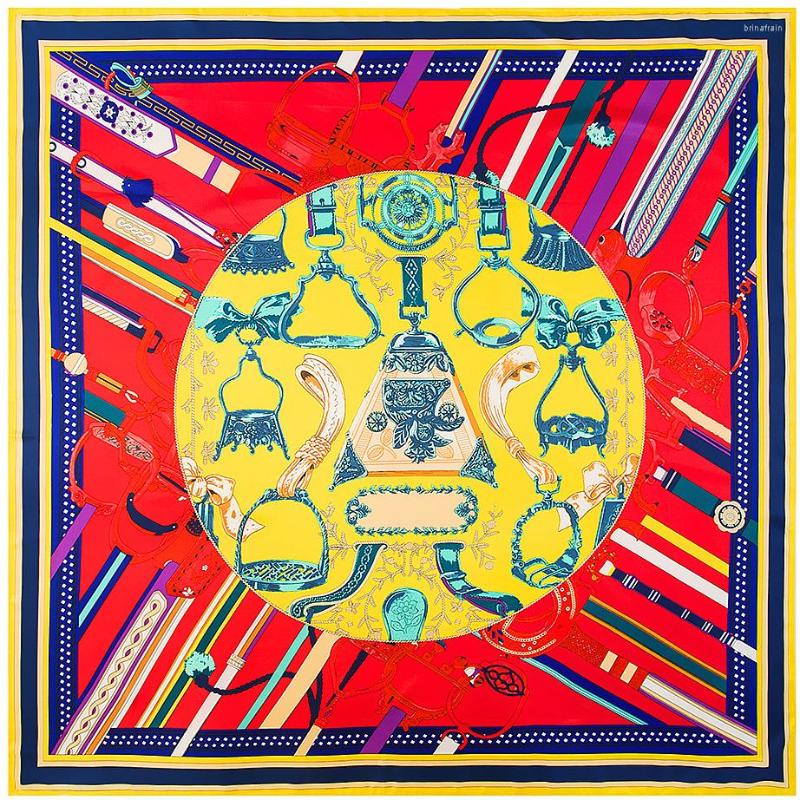 Scarves Fashion Twill Silk Women Scarf 130 Euro Belt Saddle Print Square Wraps Brand Quality Gift Large Shawls
Scarves Fashion Twill Silk Women Scarf 130 Euro Belt Saddle Print Square Wraps Brand Quality Gift Large Shawls