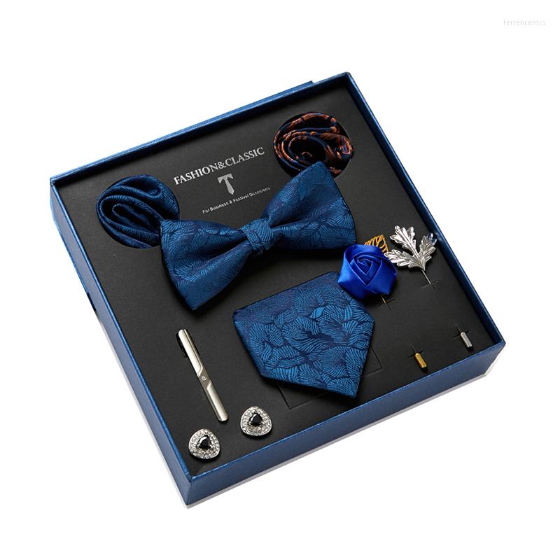 Bow Ties Brand Nice Handmade 2022 Design Holiday Gift Tie Pocket Squares Cufflink Set Necktie Box Wedding Accessories Dot
Bow Ties Brand Nice Handmade 2022 Design Holiday Gift Tie Pocket Squares Cufflink Set Necktie Box Wedding Accessories Dot