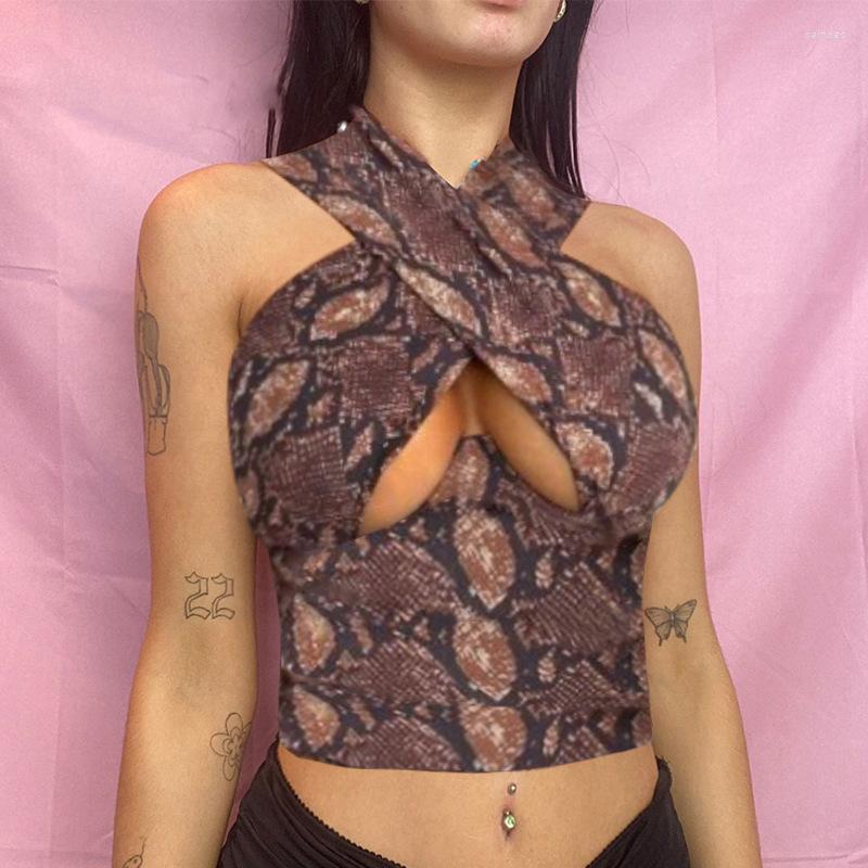 Women' Tanks Sexy Criss-Cross Wrap Chest Top Clubwear Hollow Out Backless Tank Women Summer Clothes Fashion Print Skinny Cropped Cami
Women' Tanks Sexy Criss-Cross Wrap Chest Top Clubwear Hollow Out Backless Tank Women Summer Clothes Fashion Print Skinny Cropped Cami