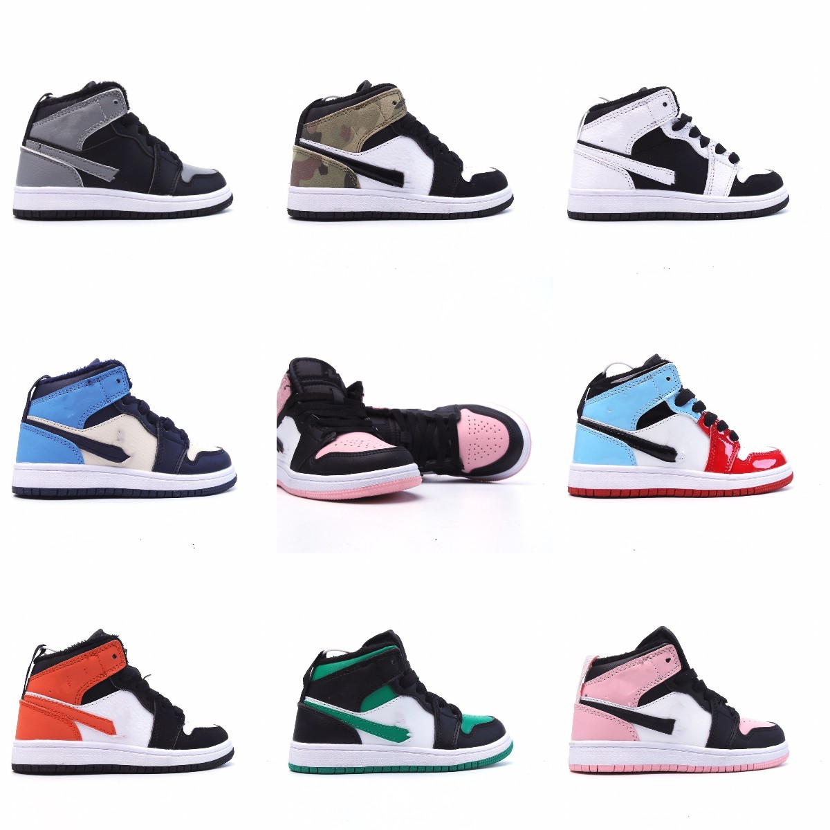 Boy Girl's Jumpman 1 High MID Low OG basketball Shoes Athletic Sneakers Running Shoe Fleece Lined Sports Torch Hare Game Royal Pine Green Court Mocha Smoke Grey Gym Red, Fill postage
Boy Girl's Jumpman 1 High MID Low OG basketball Shoes Athletic Sneakers Running Shoe Fleece Lined Sports Torch Hare Game Royal Pine Green Court Mocha Smoke Grey Gym Red, Fill postage