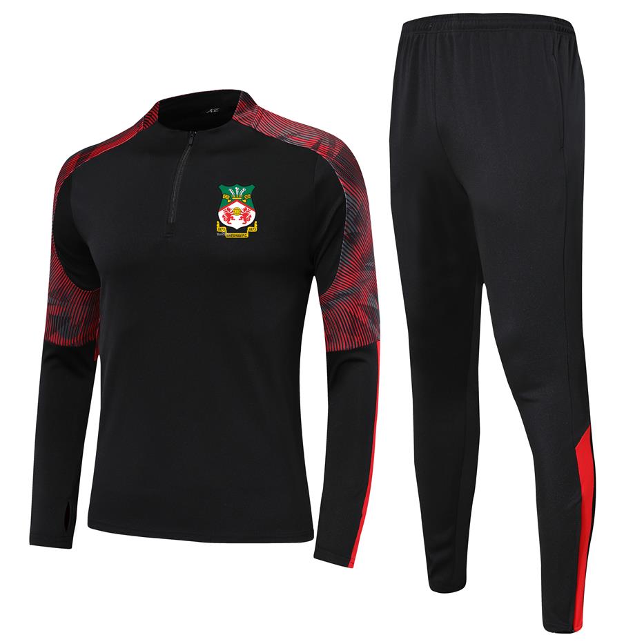 

Wrexham Football Club Kids Size 4XS to 2Xl Running Tracksuits Sets Men Outdoor Suits Home Kits Jackets Pant Sportswear Hiking Socc293b, No 2