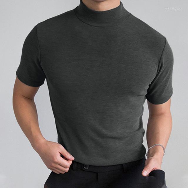 Men' T Shirts Tight Fashion T-shirt Casual Streetwear High-neck Solid Color Short-sleeved Bottoming Shirt -5XL 2022 Summer
Men' T Shirts Tight Fashion T-shirt Casual Streetwear High-neck Solid Color Short-sleeved Bottoming Shirt -5XL 2022 Summer
