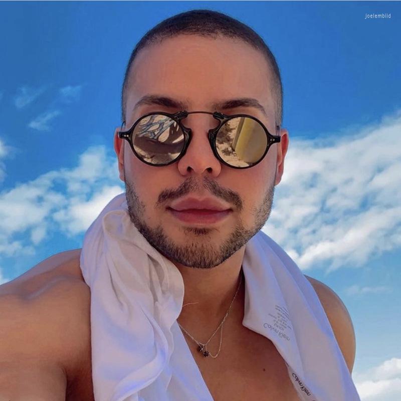 Sunglasses Round Fashion Men's Steam Punk 2022 Brand Designer Women's Glasses Beach Resort
Sunglasses Round Fashion Men's Steam Punk 2022 Brand Designer Women's Glasses Beach Resort