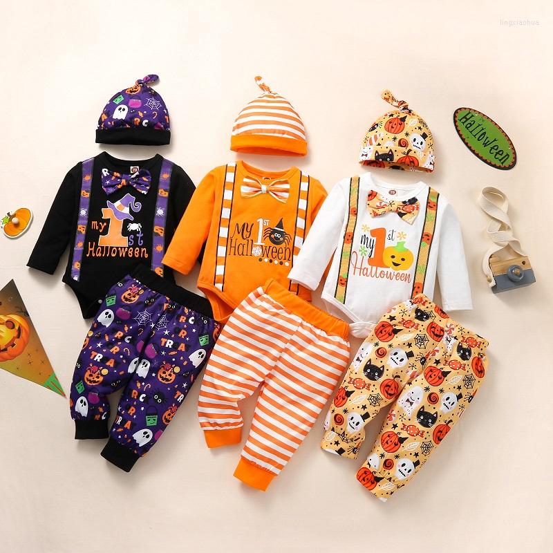 Clothing Sets 0-18M Born Baby Boy Girl Long Sleeve Cotton Bodysuit Tops Print Pant Hat 3PCS Halloween Clothes Set, Black
Clothing Sets 0-18M Born Baby Boy Girl Long Sleeve Cotton Bodysuit Tops Print Pant Hat 3PCS Halloween Clothes Set, Black