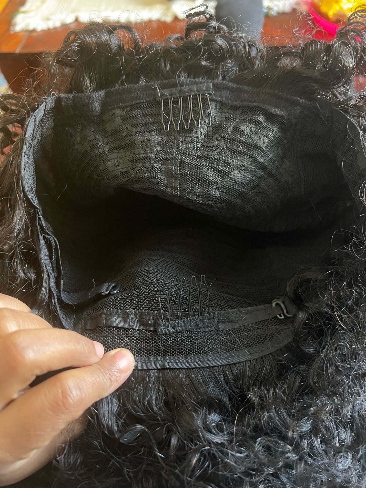 Afro kinky Curly edges 100 Human Hair Wigs For black Women glueless invisible hd frontal none lace frontBrazilian Virgin Hair wig 150% deep curl short