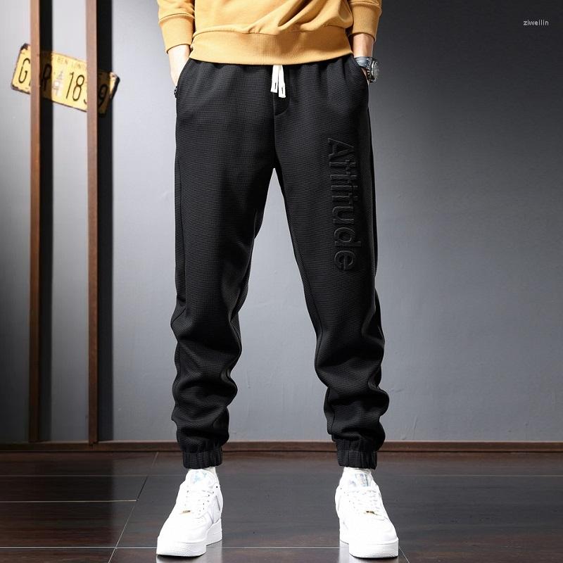 Men's Pants Autumn Black Men Sport Casual Baggy Pencil Winter Fashion Letter Elastic Waist Joggers Trousers CP2128
Men's Pants Autumn Black Men Sport Casual Baggy Pencil Winter Fashion Letter Elastic Waist Joggers Trousers CP2128