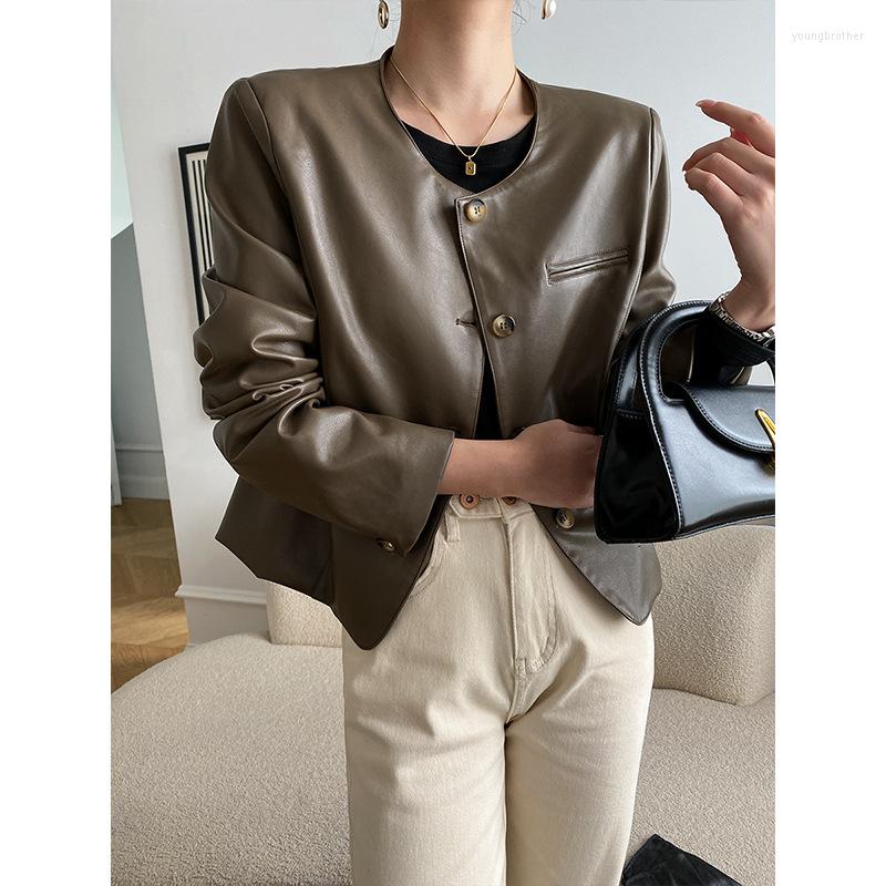 Women's Leather Women's Faux Jackets Zip Up Motorcycle Short Pu Moto Biker Outwear Fitted Slim Coat, Black
Women's Leather Women's Faux Jackets Zip Up Motorcycle Short Pu Moto Biker Outwear Fitted Slim Coat, Black