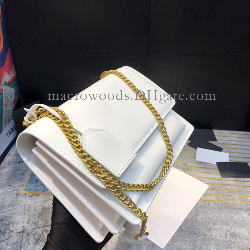 Luxury sunset chain shoulder bag fashion brand designer crossbody bags classic messenger bag handbag lady high quality soft leather fannypack with box, White
Luxury sunset chain shoulder bag fashion brand designer crossbody bags classic messenger bag handbag lady high quality soft leather fannypack with box, White