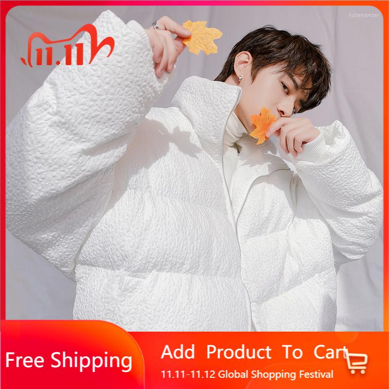 Men's Down British Style Winter High-neck Loose Thick Bread Clothing Casual Trend Stand-up Collar Warm Cotton, White
Men's Down British Style Winter High-neck Loose Thick Bread Clothing Casual Trend Stand-up Collar Warm Cotton, White