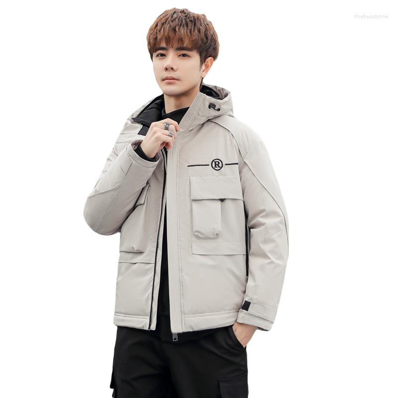 Men's Trench Coats Men's Autumn And Winter Jacket White Duck Down Short Version Korean Top Fashion Youth Hooded Sweater High-quality, Black
Men's Trench Coats Men's Autumn And Winter Jacket White Duck Down Short Version Korean Top Fashion Youth Hooded Sweater High-quality, Black