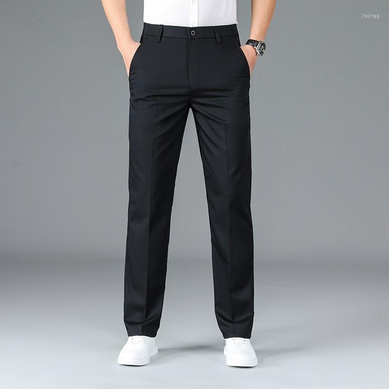 Men's Pants 2022 Classic Style Business Fashion Khaki Stretch Cotton Trousers Male Brand Clothes Men's Bamboo Fiber Casual, Black
Men's Pants 2022 Classic Style Business Fashion Khaki Stretch Cotton Trousers Male Brand Clothes Men's Bamboo Fiber Casual, Black