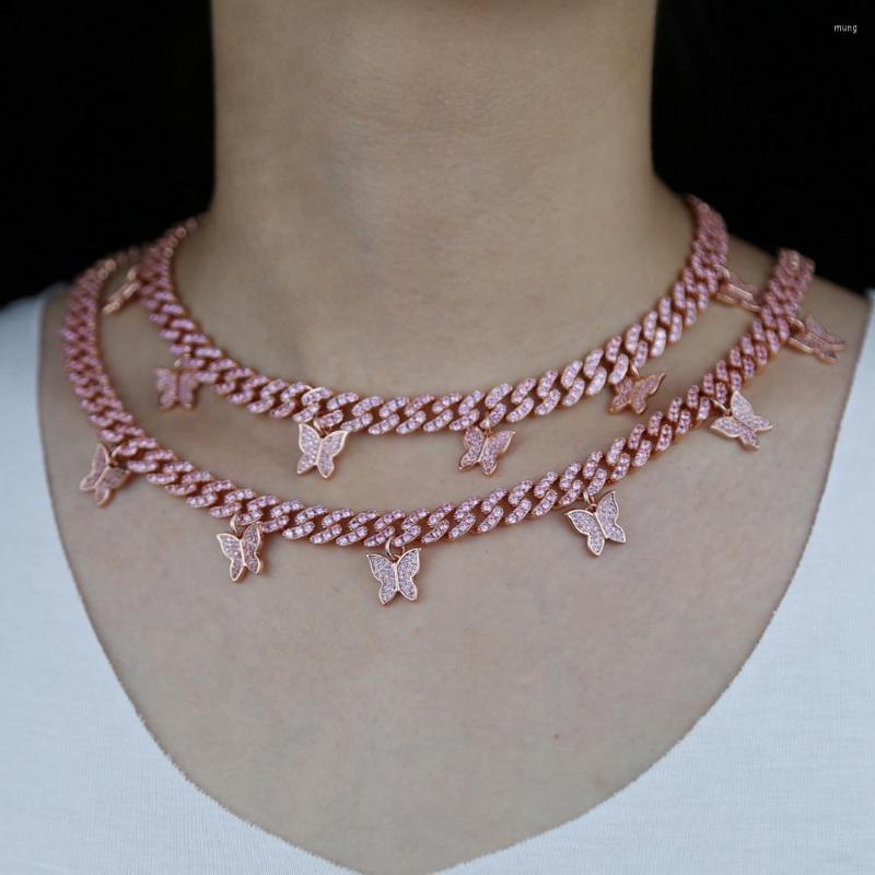 Choker Iced Out Butterfly Charm Necklace Cuban Link Chain Women Girls Chains Bling Hip Hop Pendant Jewelry
Choker Iced Out Butterfly Charm Necklace Cuban Link Chain Women Girls Chains Bling Hip Hop Pendant Jewelry