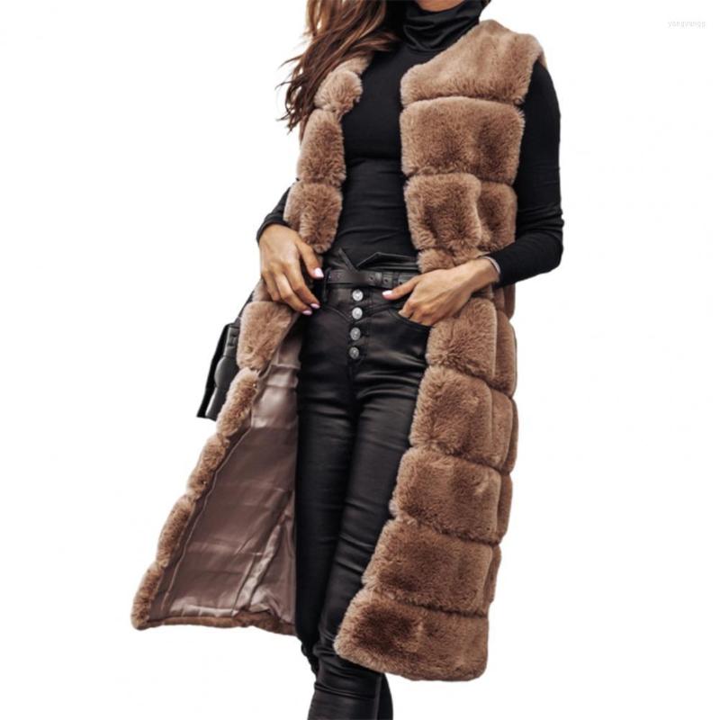 Women' Fur Faux Women Vest Solid Color Round Neck Warm Thick Crew Outerwear For Daily Wear Autumn Winter Clothes Fashion, White
Women' Fur Faux Women Vest Solid Color Round Neck Warm Thick Crew Outerwear For Daily Wear Autumn Winter Clothes Fashion, White