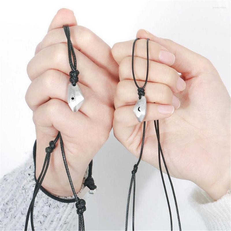 Choker Japan And Korea Fashion Couple Necklace Creative Sansheng Stone Wishing Titanium Steel Leather Rope Lucky
Choker Japan And Korea Fashion Couple Necklace Creative Sansheng Stone Wishing Titanium Steel Leather Rope Lucky