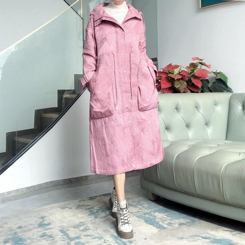 Women's Jackets Autumn Pleated Women's Wear Premium Medium Long Coat Embossed Cotton Shirt Waist, Picture color
Women's Jackets Autumn Pleated Women's Wear Premium Medium Long Coat Embossed Cotton Shirt Waist, Picture color