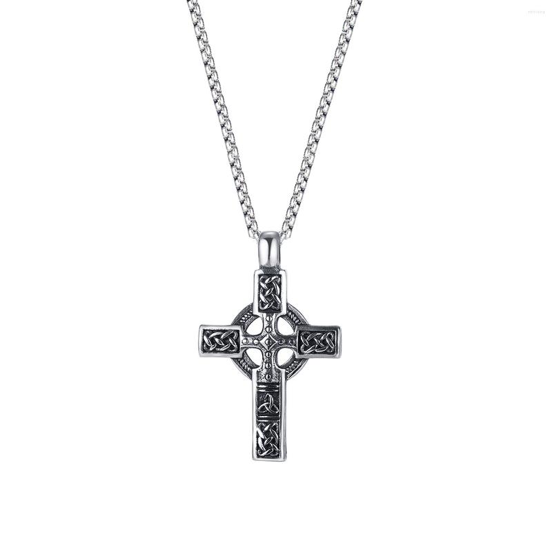 Pendant Necklaces OPK Men Necklace Stainless Steel Cross Long Chain Tend Fashion Silver Color Women Jewelry Gift 550mm 52mm
Pendant Necklaces OPK Men Necklace Stainless Steel Cross Long Chain Tend Fashion Silver Color Women Jewelry Gift 550mm 52mm