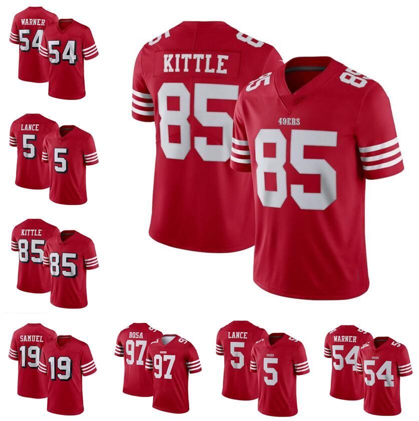 CUSTOM Stitched Football jersey San Francisco''49ers''97 Nick Bosa Fred Warner Trey Lance Jerry Rice Kittle Young Samuel Kinlaw red Untoucha, With logo
CUSTOM Stitched Football jersey San Francisco''49ers''97 Nick Bosa Fred Warner Trey Lance Jerry Rice Kittle Young Samuel Kinlaw red Untoucha, With logo