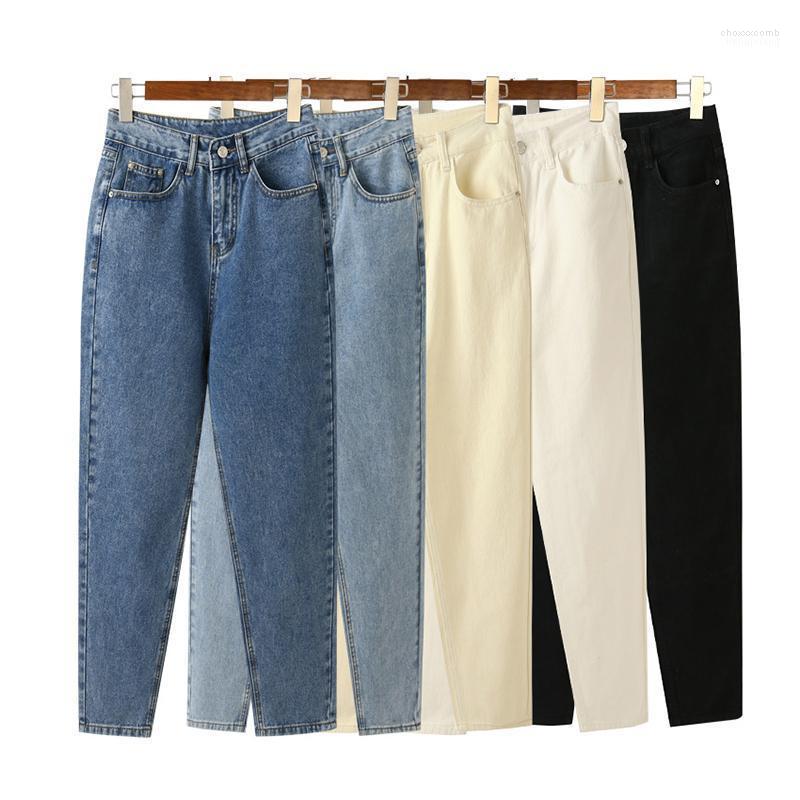 Women's Jeans Women's Blue Beige Black White Women Denim Streetwear Spring Summer Casual Loose Jean Harem Pants High Waisted Cotton Mom
Women's Jeans Women's Blue Beige Black White Women Denim Streetwear Spring Summer Casual Loose Jean Harem Pants High Waisted Cotton Mom