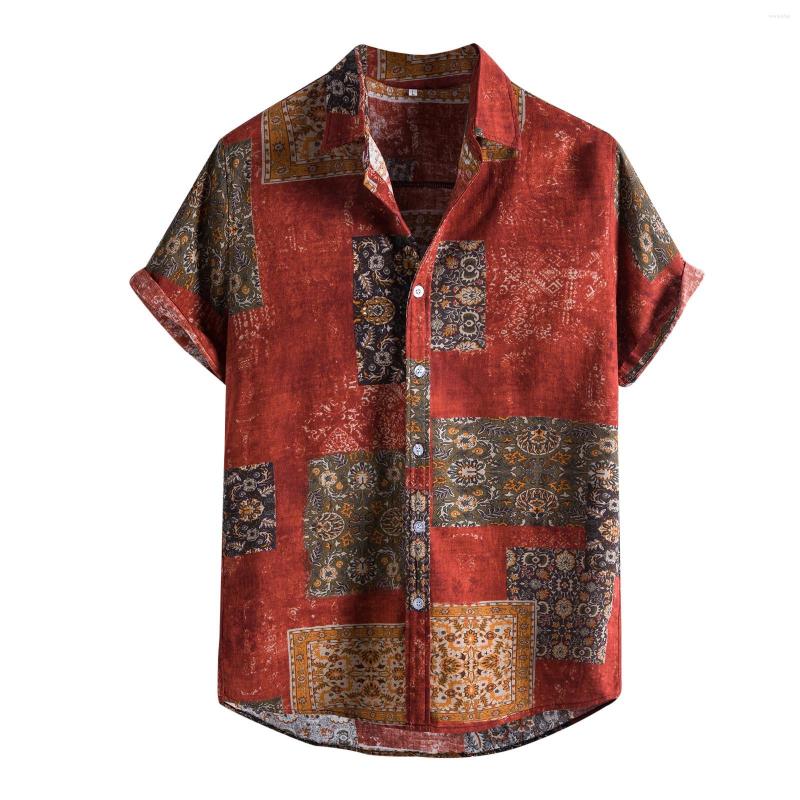 Men's Casual Shirts Mens Tunic Length Tee Top Fashion T-shirt Lapel Men's Printed Blouse Men Shirt Dress Large Tall T, Red
Men's Casual Shirts Mens Tunic Length Tee Top Fashion T-shirt Lapel Men's Printed Blouse Men Shirt Dress Large Tall T, Red