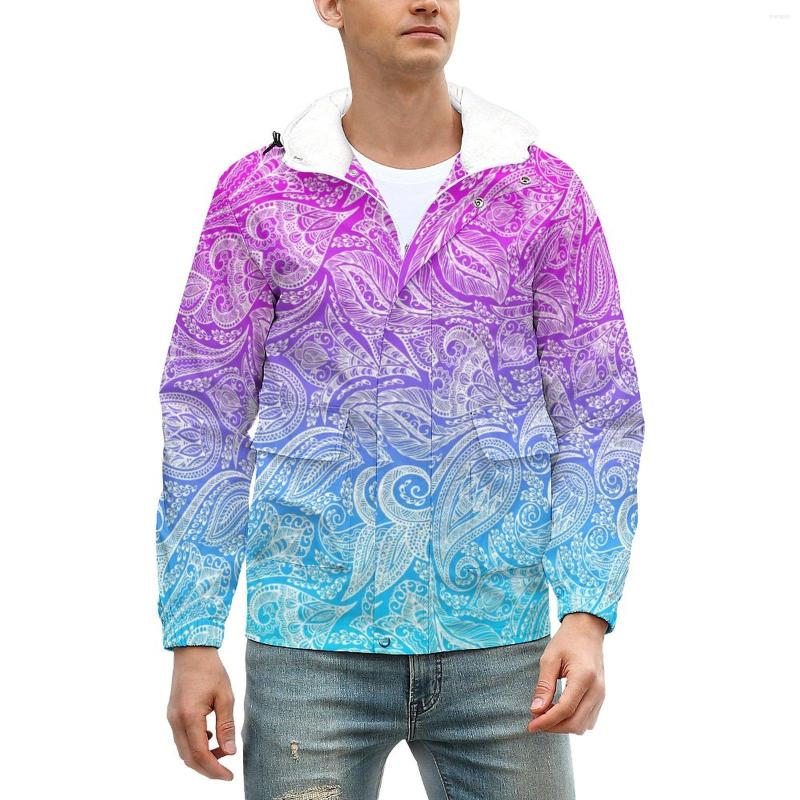 Men' Jackets Pink To Blue Thick Casual White Floral Paisley Coats Winter Street Wear Jacket Waterproof Graphic Loose Windbreak, Style-7
Men' Jackets Pink To Blue Thick Casual White Floral Paisley Coats Winter Street Wear Jacket Waterproof Graphic Loose Windbreak, Style-7