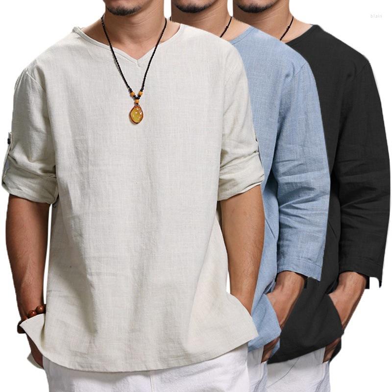 Men's Suits 7211 T-shirt Hoge Kwaliteit Effen Kleur Losse V-hals Fashion Design Slim Fit Lange Mouw Shirts, 7211-3
Men's Suits 7211 T-shirt Hoge Kwaliteit Effen Kleur Losse V-hals Fashion Design Slim Fit Lange Mouw Shirts, 7211-3